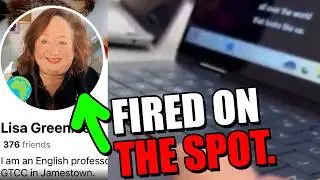 TEACHER FIRED after student records her Anti-Charlie Kirk RANT.