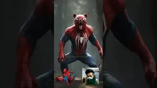 Superheroes But BEAR SCREAM 🔥 Full Characters #avengers #shorts