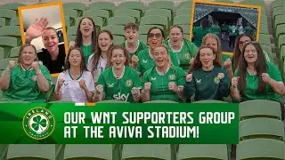 Our WNT Supporters Group backing us every step of the way! ☘️