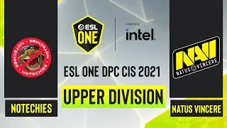 Dota2 - No Techies vs. Natus Vincere - Game 1 - ESL One DPC CIS - Upper Division