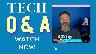 Live Tech Q and A Ask Me Anything