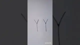 डबल Y से चिड़िया बनाना सीखें | bird drawing easy #Shorts #Ytshorts #Bird #Birds #birdsdrawing #art