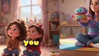 Learn First English Sentences | Hello, Thank You, Please | Tiny Minds with Mimi & Tia