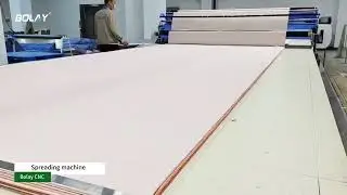 Automatic Fabric Spreading Machine for Soft Materials