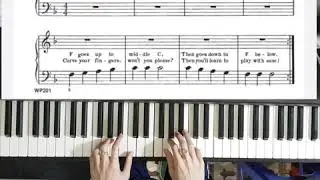 Bastien piano basic Level 1: My new key ( Key of F)