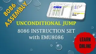 Uncoditional Jump INSTRUCTION  IN 8086 MICROPROCESSOR