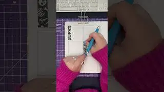 Creating a single page weekly spread in my bullet journal! 👌🏼 Save 30% on stencils ⬇️