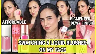 TOP 5 Liquid Blushes You Need in 2025 | Honest Review & Swatches | Waysheblushes