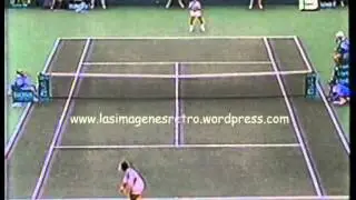 Alberto Mancini vs Michael Chang (Final Miami 1992 - Canal 13)