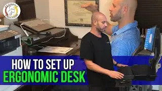 Ergonomic Desk {How To Set Up | Ergonomic Chair | Ergonomic Laptop Setup | Standing Desk}