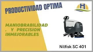 Fregadora Nilfisk SC 401 (Mecaniza limpieza de suelos). Hiprosol