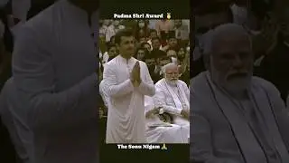 Sonu Nigam | Padma Shri Award 🏅 | #legend