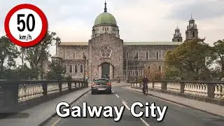 Dash Cam Ireland - Eyre Square, Galway City