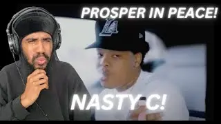 NASTY C WAS TALKING!!! Nasty C feat. Benny the Butcher - Prosper in Peace (VISUALIZER) REACTION