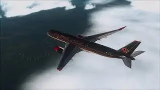 ORBX TrueEarth GB Central - Royal Jordanian A350-900 [X-Plane 11]