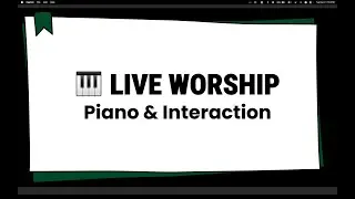 Worship Highlight | Oba awon oba | LIVE Worship, Piano & Interaction with Emmanuel Ejimadu