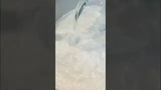 Bleach Reaction #cleantok #oddlysatisfying #pastesqueezing #satisfying #ajaxpowder #relax