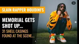 Memorial for Slain Rapper Houdini Get's Shot Up....