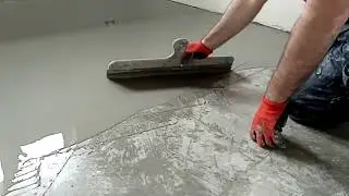 Заливка самовыравнивающей смеси