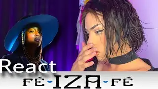 React Iza - Fé ( Official Music Vídeo ) / Melissa Miller #fé #iza