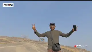 Hiking one of the highest mountains in Abuja, Nigeria. @FreeTVAfrica #FreeTV