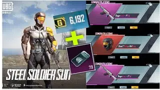 Free New Supply Crate Opening BGMI | get Steel Soldier Suit Supply Crate Opening Pubg