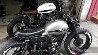 HONDA CGL 125cc y BAJAJ Boxer 150cc Scrambler Style by ZDR CUSTOM MOTO