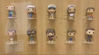 YODAR 10 Pack Small Clear Acrylic Floating Shelves for Funko Pop Figures