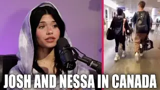 Nessa Barrett Explains Why She Visited Josh Richards in Canada