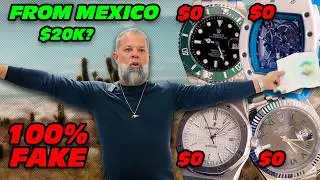 Rolex, AP, Richard Mille from Mexico... EVERY SINGLE ONE FAKE