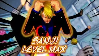 One Piece Pirate Warriors 4 Sanji Pre Time Skip Level Max Gameplay PS4 Pro 1080p