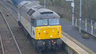 Loco Services 57003 working 0Z55 Carlisle Upperby TMD lsl to Carlisle Upperby TMD lsl at Auchinleck