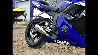 Exhaust system for Yamaha R6 2003-05 R6S 2006-09  (Выхлопная система Yamaha R6 2003-05 R6S 2006-09)