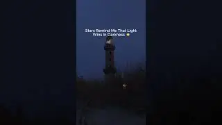 Stars remind me that light wins in darkness 🌟