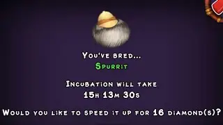 How to Breed Spurrit on Fire Oasis (My Singing Monsters)