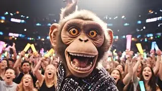 This Monkey Stole the Show 😱🐒 | Craziest Monkey Dance Ever!