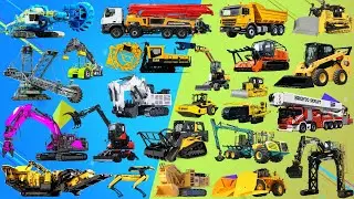 Top Powerfull Excavator Synthesis | Excavator Digger, Hammer, Grapple, Demolition, Auger, Magnet