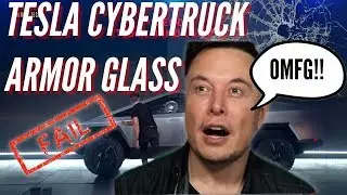 TESLA CYBERTRUCK ARMOR GLASS TEST FAIL