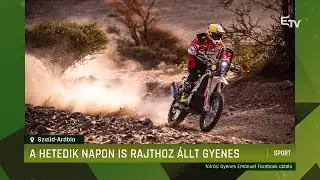 A hetedik napon is rajthoz &aacute;llt Gyenes &ndash; Erd&eacute;ly TV