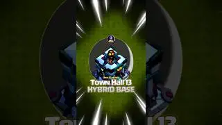 BEST TH13 HYBRID BASE 2025 #clashofclansindonesia#unaclasher #th13