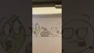 Leafy try&rsquo;s to break a giant chocolate cupcake Bfb/tpot tiktok