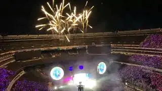 Coldplay live MetLife Stadium 5 jun 2022 Midnight / my universe/ Sky full of stars