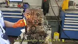 Ford Escape, Fusion, Fiesta 1 5  1 6 engine short block engine replacement , #EscapeEngine, 엔진숏블럭교환