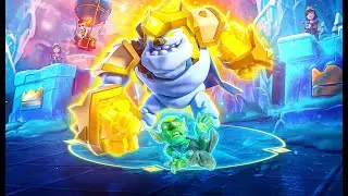 O novo GOLEM de GELO Herói é ABSURDAMENTE FORTE *Me surpreendeu*😨😨😱 - CLASH ROYALE