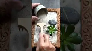 DIY Mini Zen Garden for Your Desk in 60 Seconds