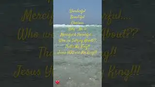 That’s My King!! #praise   #worship #thatsmyking #jesus #cecewinan #merciful #holy #wonderful #god