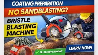 Bristle Blasting Machine | SA 2.5 Surface Preparation Without Sand Blasting Explained