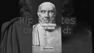 Hippocrates - A Glimpse of Motivational Wisdom #motivational #shorts  #motivation #quote #religion