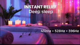 Healing Frequencies 432Hz + 528Hz + 396Hz | Deep Relaxation & Mental Clarity