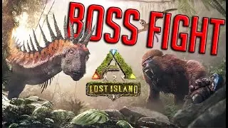New LOST ISLAND Boss Fight SOLO Method Using New Glitch Spot - Ark Survival Evolved